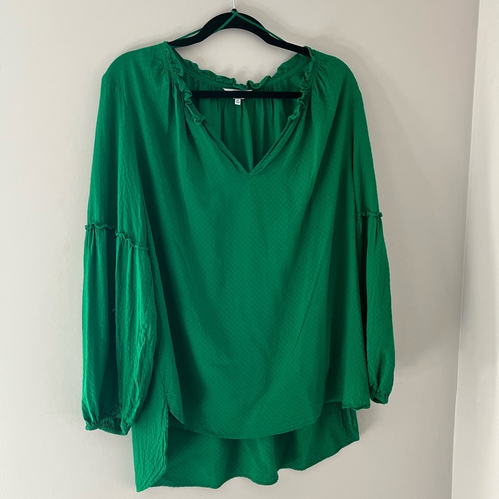 Crown & Ivy Green Tunic